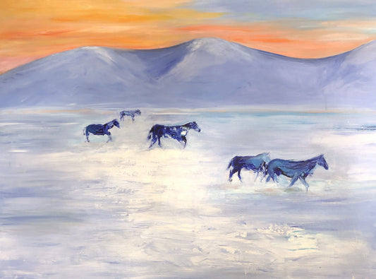 Winter Horses